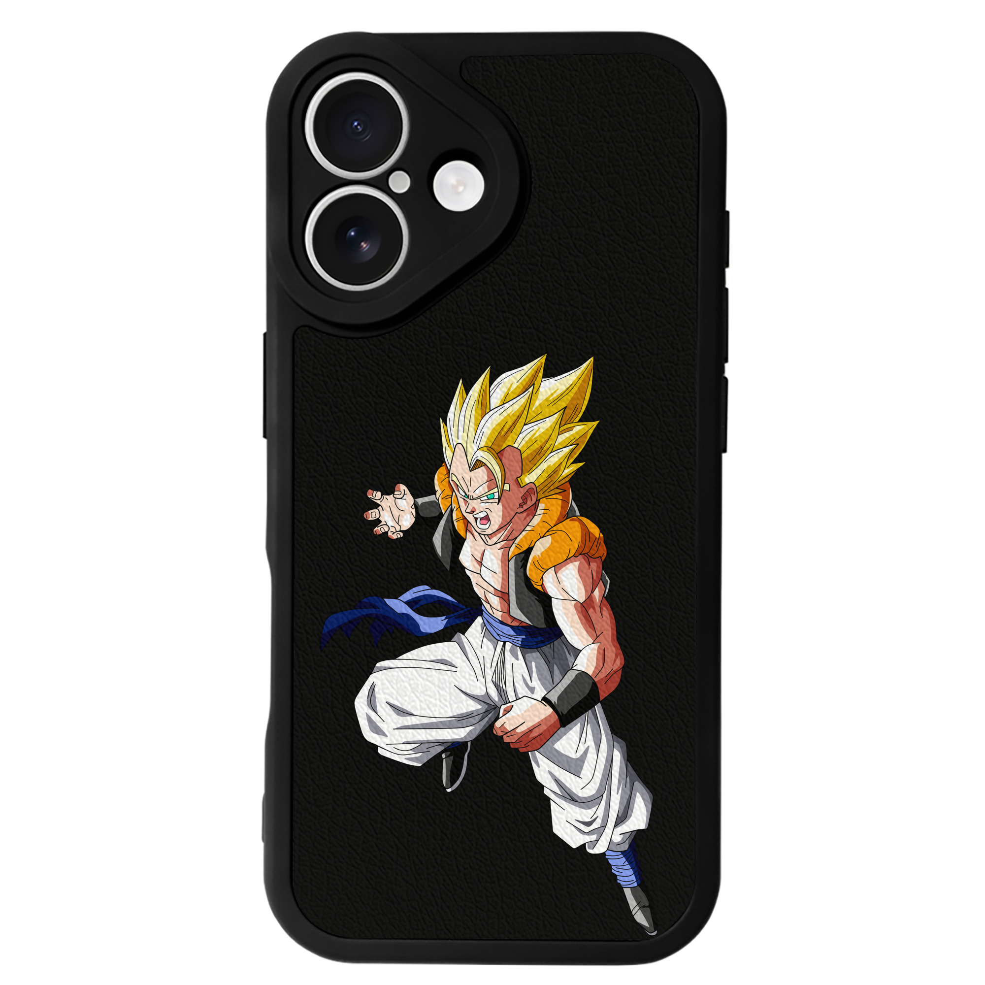 （画像用） ドラゴンボール ベジータ四世（Bejīta Yonsei）DRAGON BALL Vegeta IV 【iPhone 16シリーズ対応】シリコンスマホケース（レザー調） 材質：シリコン